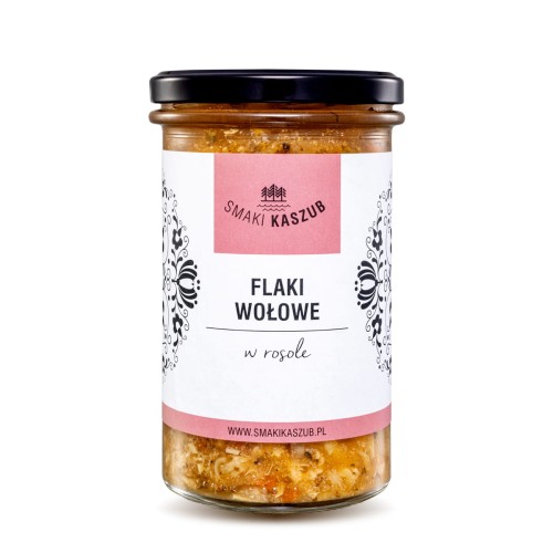 Flaki wołowe - w rosole