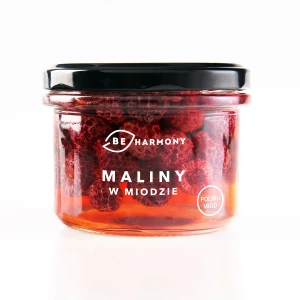 Maliny w miodzie akacjowym
