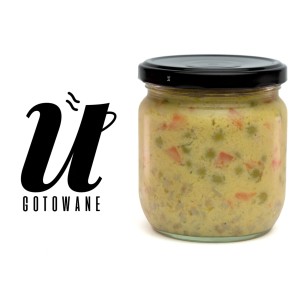Kurczak curry z marchewką i groszkiem | z kaszą pęczak